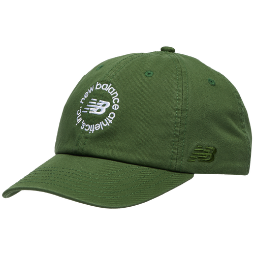  - New Balance 6 Pannel Circle Graphic Cap - Green