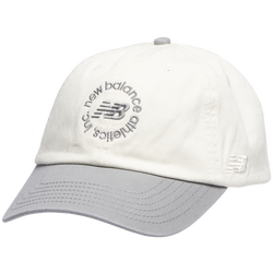Adult - New Balance 6 Panel Circle Graphic Hat - Sea Salt/Slate