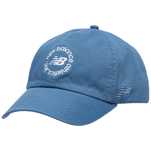 New Balance 6 Pannel Circle Graphic Cap - New Balance Blue/White