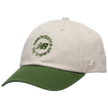 New Balance 6 Panel Circle Graphic Cap - New Balance Tan/Green
