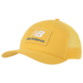 New Balance Stacked Patch Logo Trucker - New Balance Clementine/Yellow