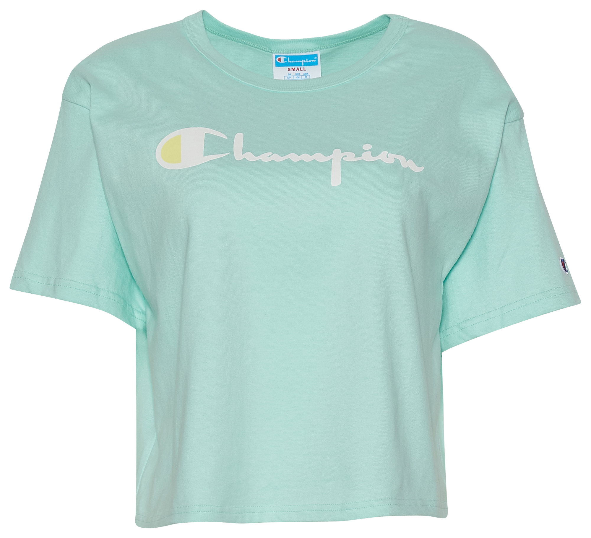 Champion Heritage Script Cropped T-Shirt