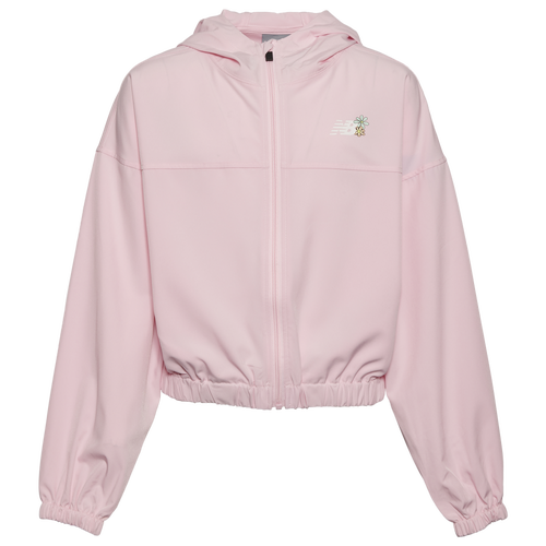 Shop New Balance Girls   Stretch Woven Jacket
