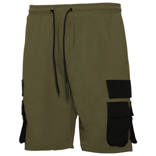 

American Stitch Mens American Stitch COLOR POCKET NYLON SHORTS - Mens Olive/Olive Size XL