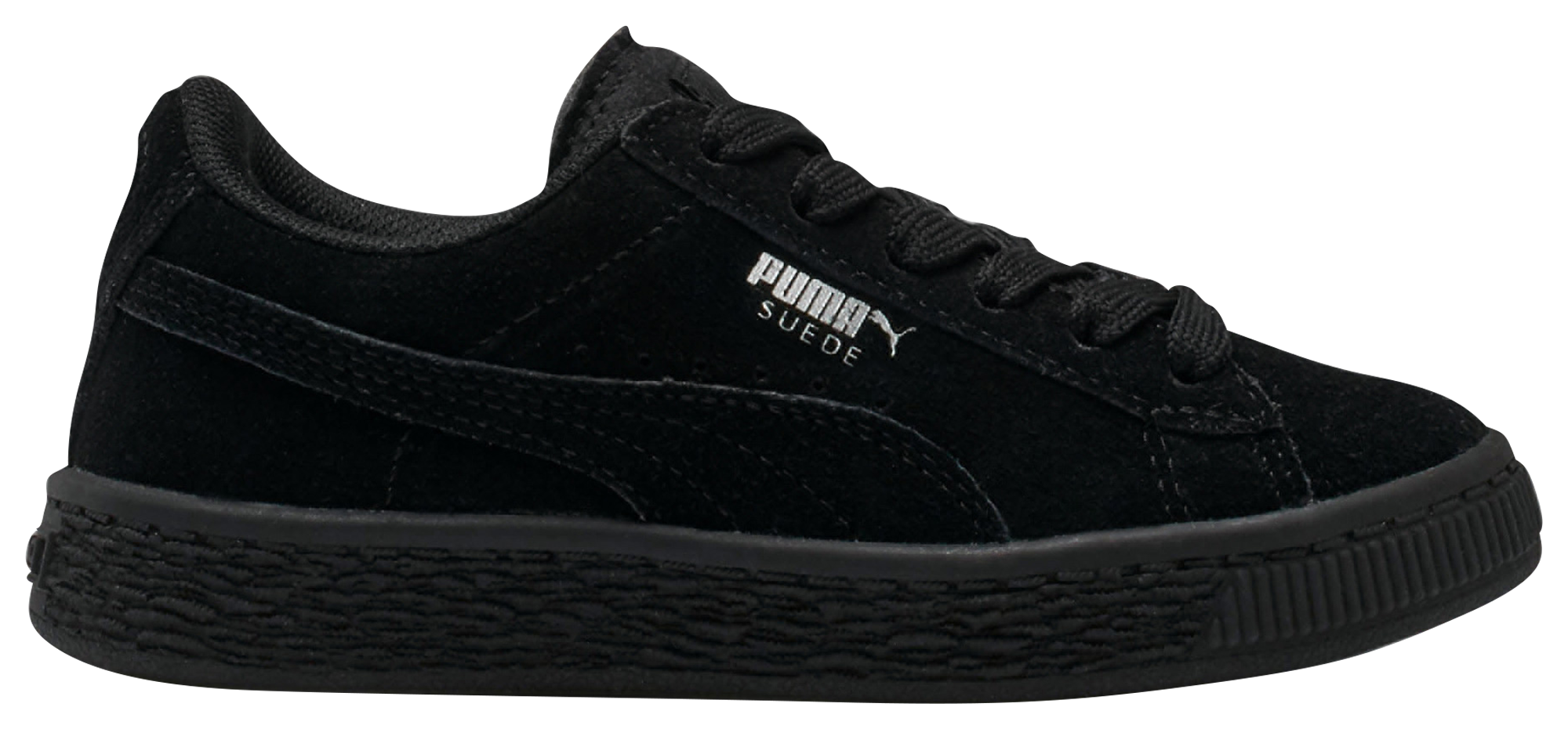 womens black suede puma shoes