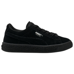 Boys' Preschool - PUMA Suede Classic - Black/Silver