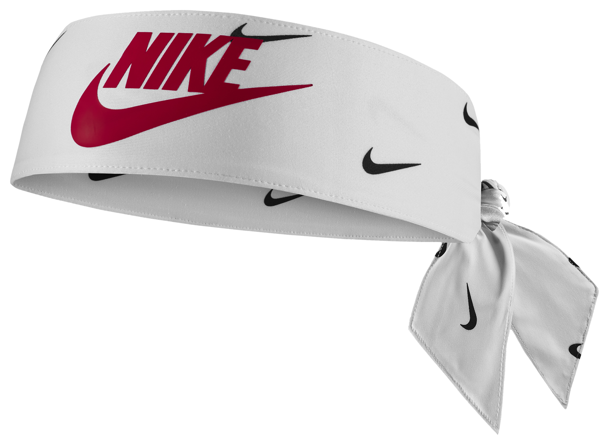 white nike tie headband