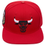 Pro Standard NBA Logo Snapback Hat - Men's Red/White