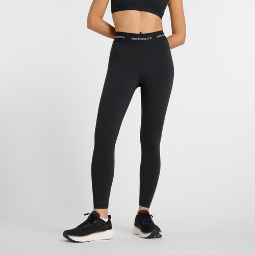 WOMENS - New Balance Sleek High Rise Sport Legging 25" - Black