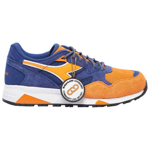 

Diadora Mens Diadora N9002 - Mens Running Shoes Orange/Blue Size 08.0