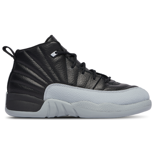 

Jordan Boys Jordan Retro 12 - Boys' Preschool Basketball Shoes Black/Grey/White Size 1.0