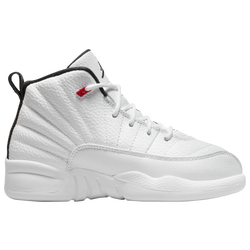 Boys' Preschool - Jordan Retro 12 - White/Black/Red