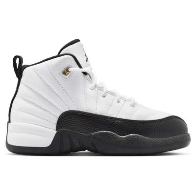 Jordan Pre School Retro 12 - WHITE/BLACK/TAXI