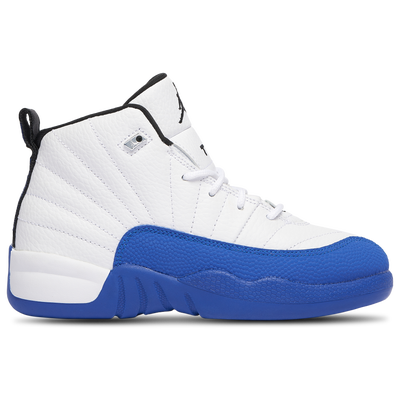 Pre School Jordan Retro 12 - WHITE/BLACK