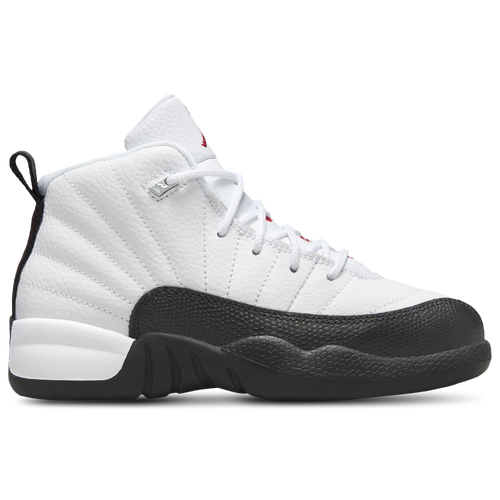 

Boys Preschool Jordan Jordan Retro 12 - Boys' Preschool Basketball Shoe White/Black/Gym Red Size 13.0