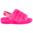 UGG Fluff Yeah Slides - Women's Hot Pink/Pink