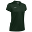 Under Armour Team Performance Polo - Women's Forest Green/White