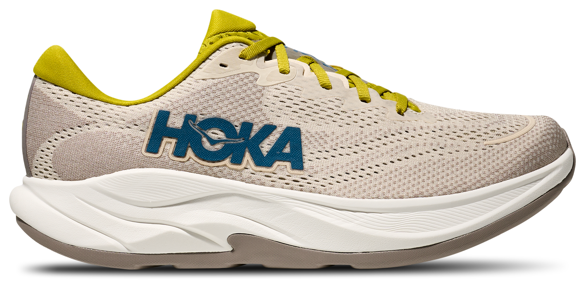 HOKA Gaviota 4 Running Shoes Gray Yellow Men\'s Athletic Sneakers 13D HOKA Men main image 2