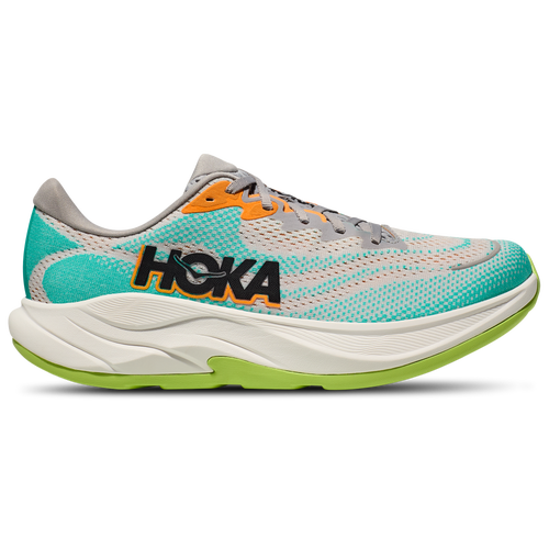 

HOKA Mens HOKA Rincon 4 - Mens Running Shoes White/Electric Aqua/Cosmic Grey Size 09.5