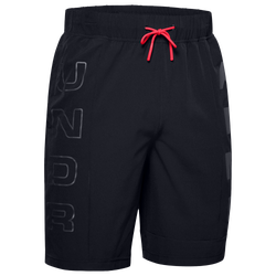 Men's - Under Armour Moment Woven Shorts - Black/Grey