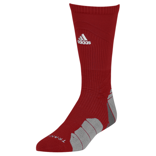 New Adidas Traxion Menace Crew - Mens - Power Red/White/Light Onix/Onix