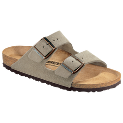 Men's - Birkenstock Arizona Suede - Taupe/Gray