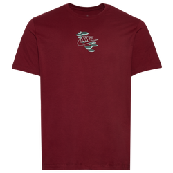 Men's - Nike Air Flip T-Shirt  - Team Red/Green/White