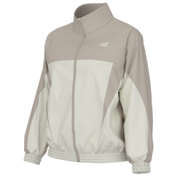 Women's - New Balance CB Woven Jacket - Beige