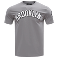 Pro Standard BROOKLYN NETS TEE - Pro Standard Gray