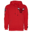 Pro Standard Bulls Logo Hoodie - Men's Red