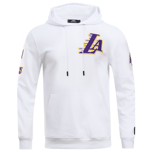 Pro Standard Lakers Pullover Hoodie - Pro Standard White
