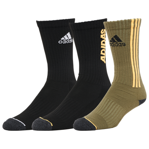  - adidas Tiro 3-Pack Crew Socks - Black/Gold