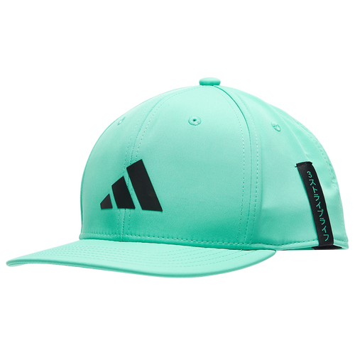 

adidas Mens adidas BOS 3 Bar 3 Stripe Snapback - Mens Teal/Black Size One Size