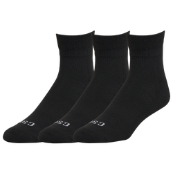Men's - CSG 3 Pack Quarter Socks  - Black