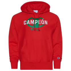 Men's - Champion Reverse Weave Global Unity Hoodie - Red/Green/White