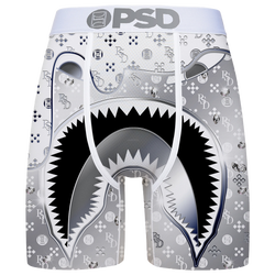 Men's - PSD WF White Diamond Underwear - White/Grey