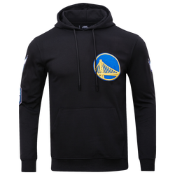 Men's - Pro Standard Warriors Pullover Hoodie - Black
