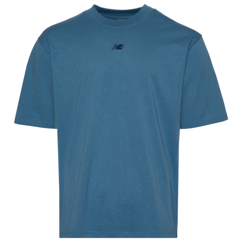 New Balance Mens Oversized Center Chest Emblem Tonal T-Shirt - - Sru