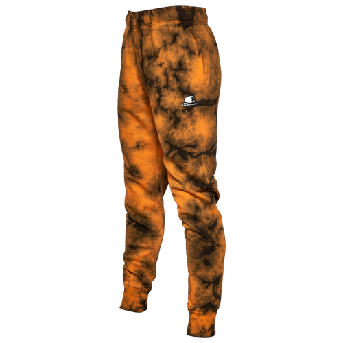 

Champion Mens Champion Galaxy Joggers - Mens Black/Orange Size M
