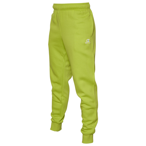 

Champion Mens Champion Classic Fleece Pants - Mens Lime/White Size XL