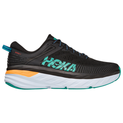 Men's - HOKA Bondi 7 - Black/Atlantis