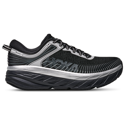MENS - HOKA Bondi 7 - Silver/Black