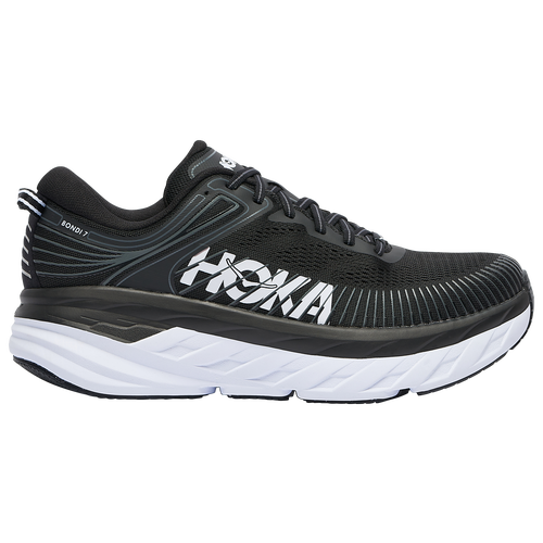 Hoka Mens Bondi 7 In Black/white | ModeSens