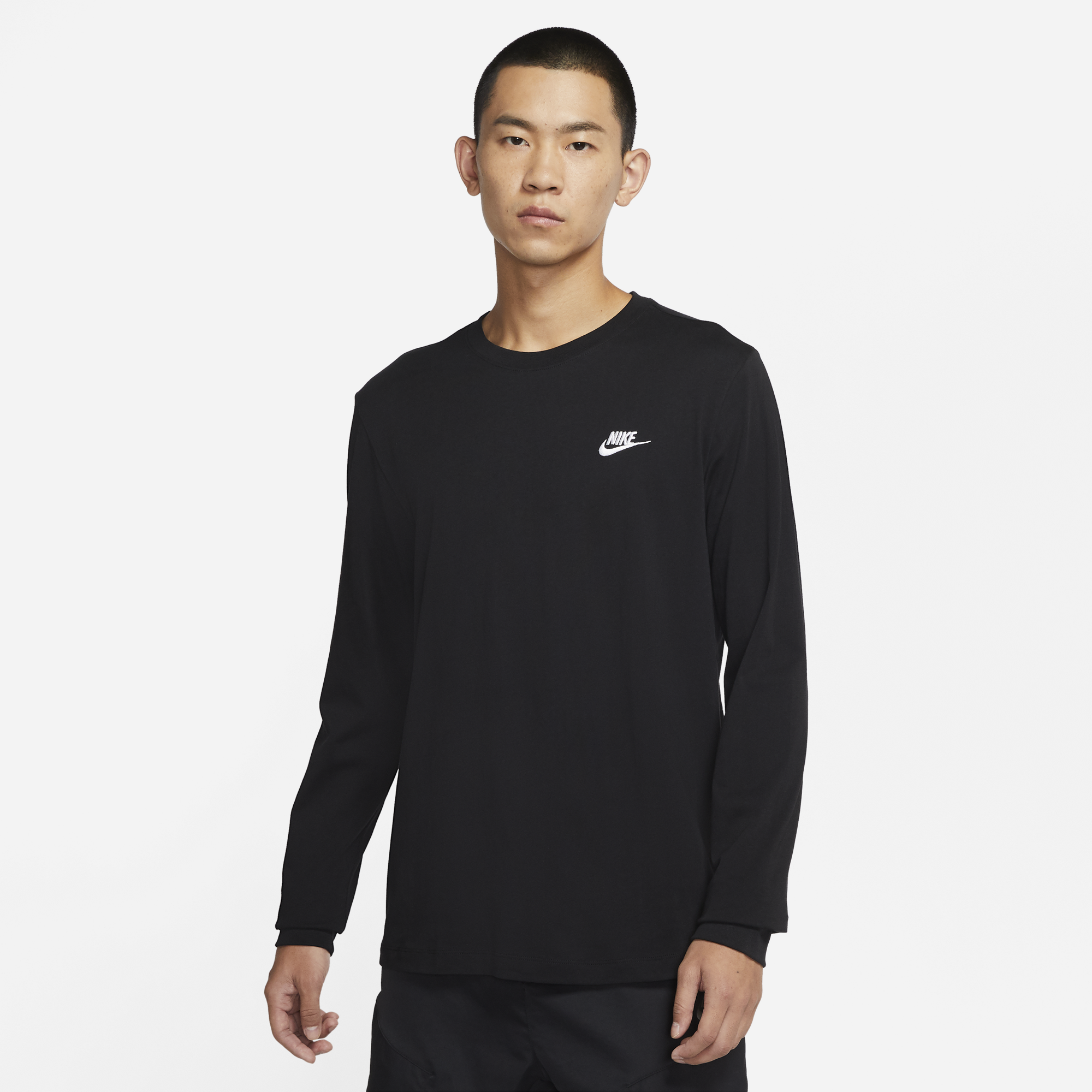 Nike Club Long Sleeve T-Shirt Men's