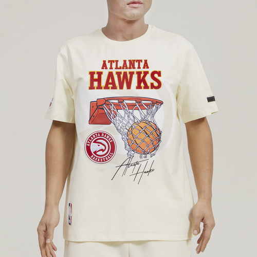 

Pro Standard Mens Atlanta Hawks Pro Standard Hawks Cream T-Shirt - Mens Tan/Tan Size XXL