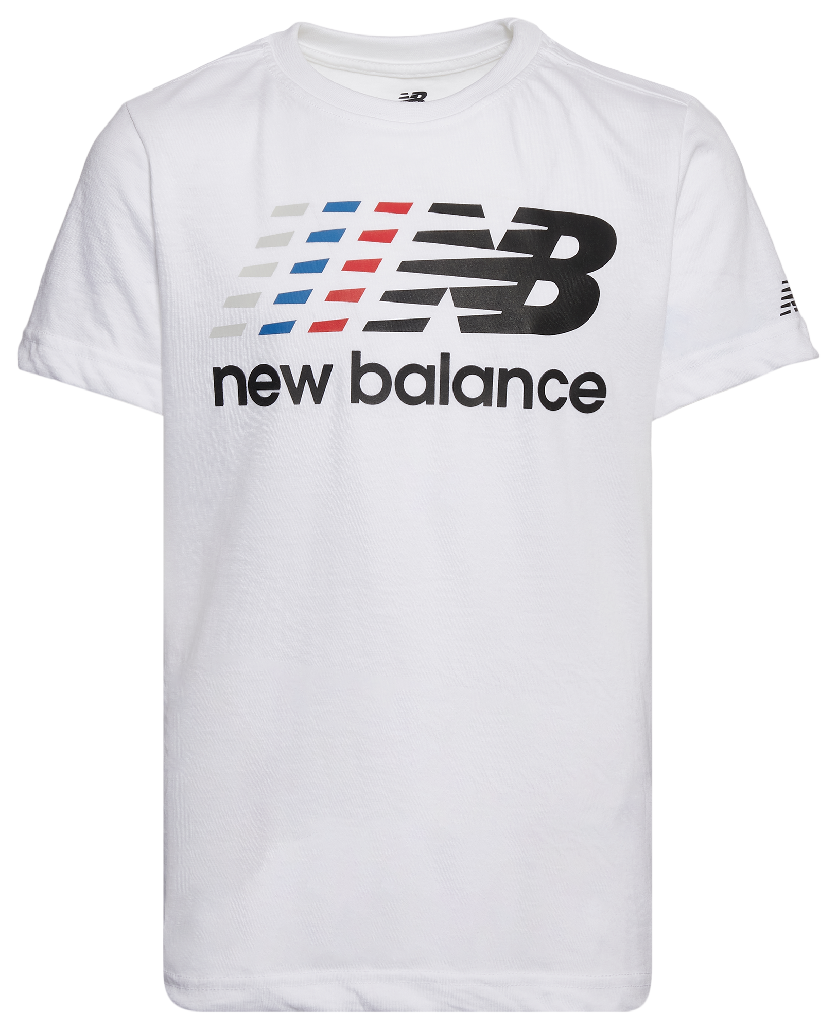 ◆New Balance◆ UNI Flying Lettering Short Sleeve T-Shirt SE New Balance Flying Graphic T-Shirt | Kids Foot Locker
