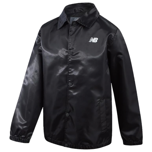 New Balance Boys   Coaches Jacket In Black