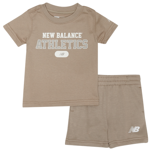New Balance Boys Infant   Athletics T-shirt & Shorts Set