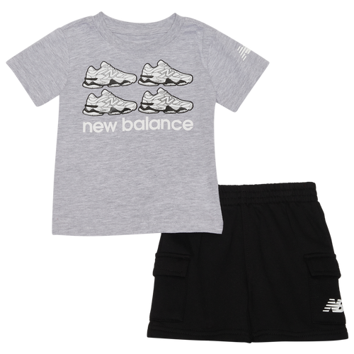 New Balance Boys   9060 T-shirt And Cargo Short Set