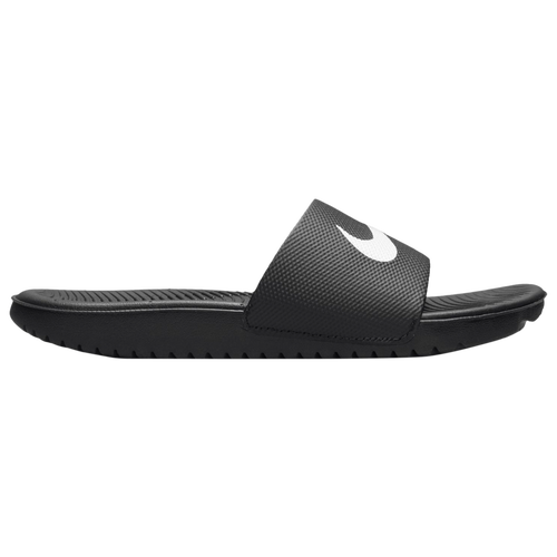 

Boys Preschool Nike Nike Kawa Slides - Boys' Preschool Shoe White/Black Size 01.0